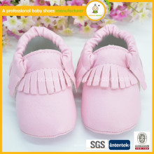 Gehende Kinderschuhe, lederne Babyschuhe, bestes Kindgeschenk, Beleg-auf Babyschuhe